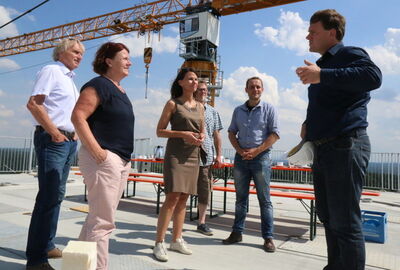 Besuch von Staatssekrätarin Rita Schwarzelühr- Sutter
