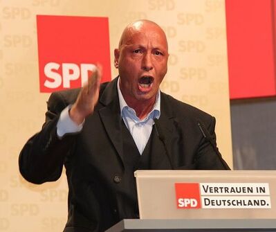 Uwe Hück, der Betriebsratsvorsitzende von Porsche