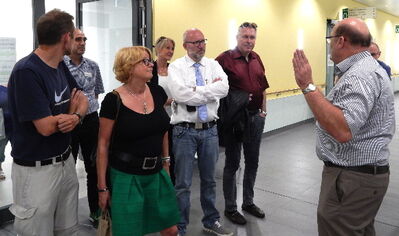 Der SPD-Kreisvorstand besucht das Crailsheimer Krankenhaus