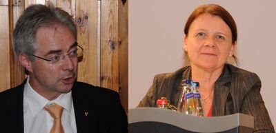 Hermann Josef Pelgrim und Annette Sawade, die neuen Landesvorstandsmitglieder